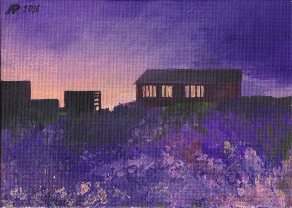 The House Beneath the Lavender Sky
